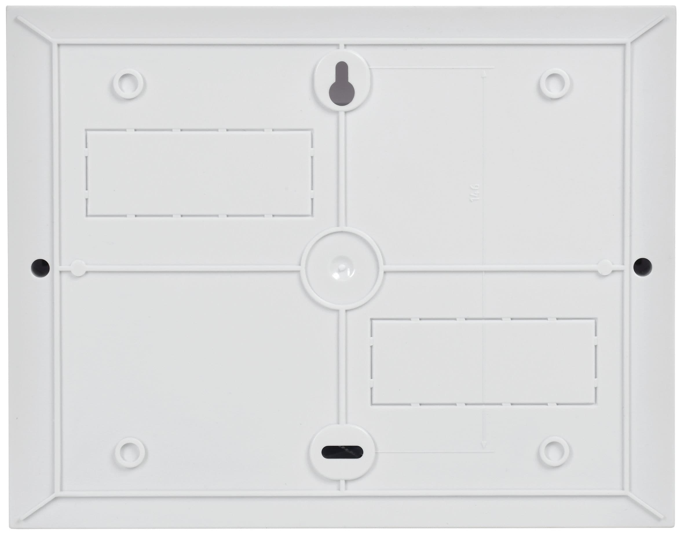Корпус пластиковый ЩРН-П-12 черная прозрачная дверь IP41