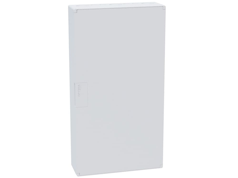 Щит  ЩРН-п-36 белый с белой дверью IP40 OptiBox PRO