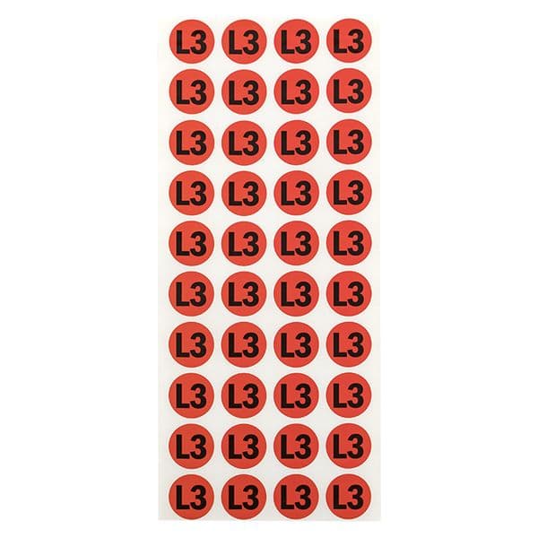 Наклейка L3 d=20мм PROxima