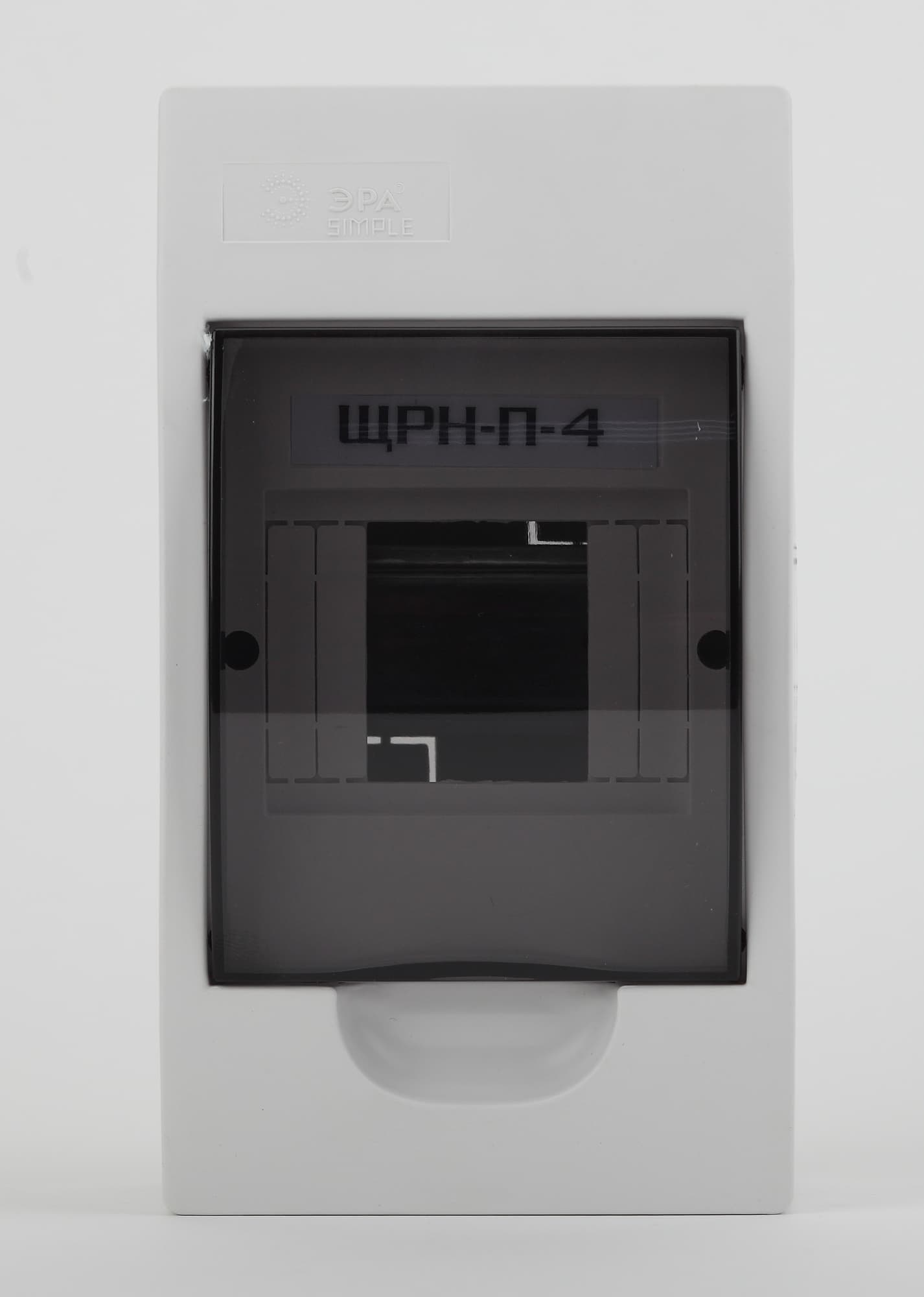 Бокс ЩРН-П-4 модуля навесн.пластик IP41 SIMPLE