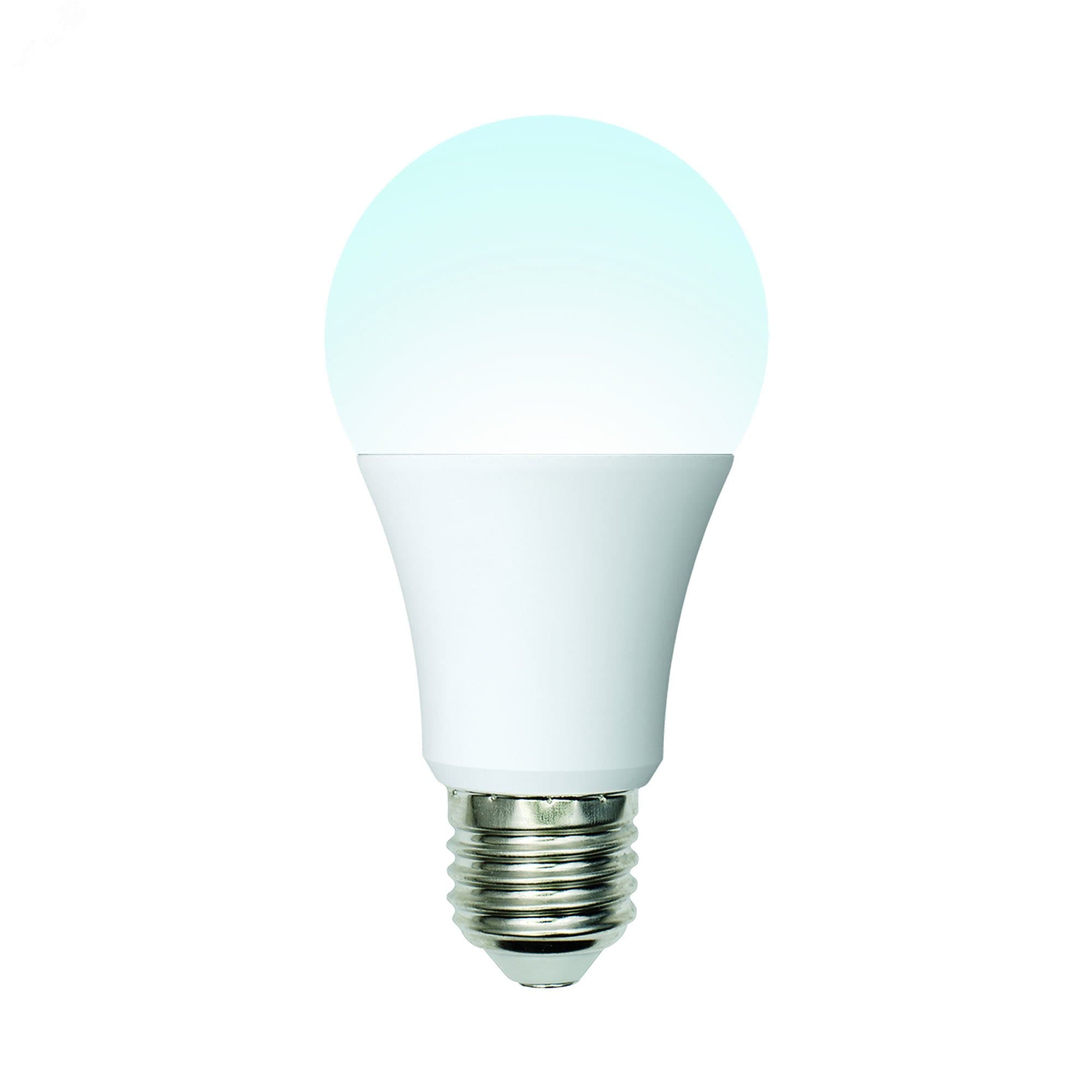 Лампа светодиодная низковольтная LED 10вт, E27,12-24В, белый, А60, матовая