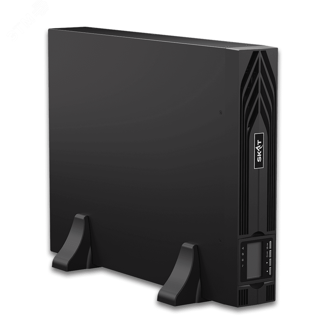 Источник бесперебойного питания Online, SKAT-UPS 1000-RACK-ON-2X9-E P3, 1000 ВА/1000 Вт, 1/1, Rack/Tower, встр. АКБ 24В (2x9Ач), 8хC13