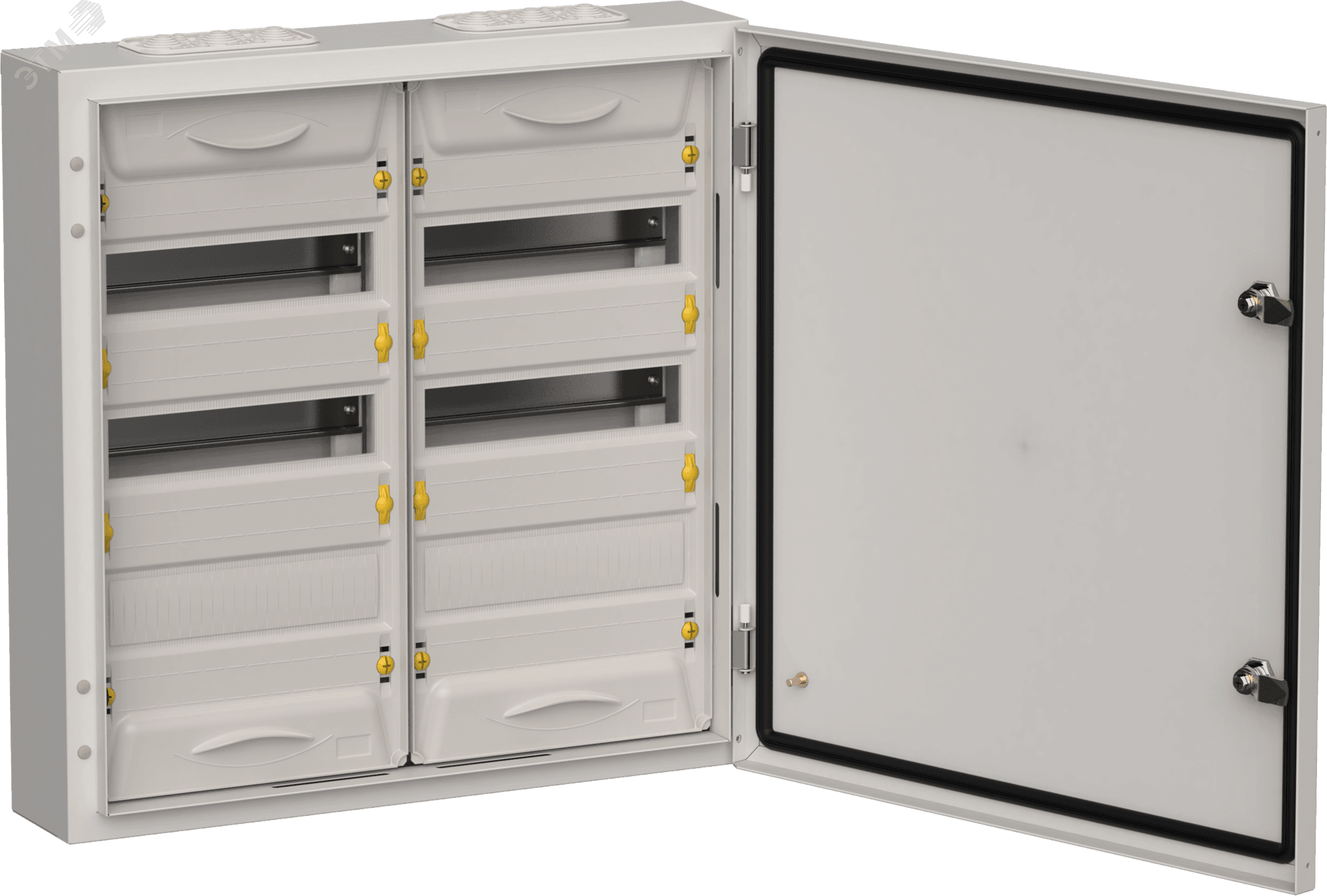 TITAN 5 Корпус металлический ЩРн-72 (2х36) 585х570х140 IP54 сер