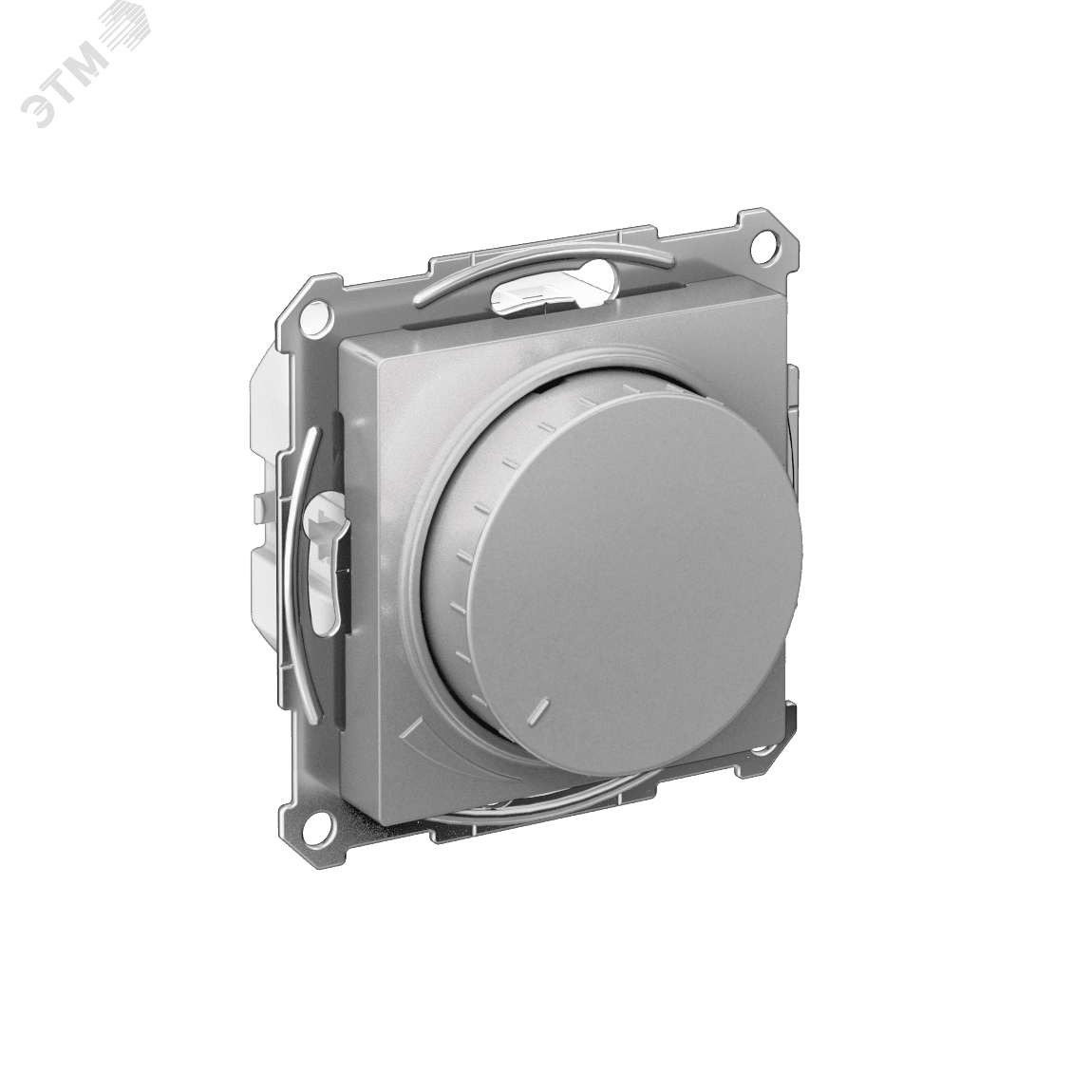 ATLASDESIGN СВЕТОРЕГУЛЯТОР (диммер) повор-нажим, LED, RC, 400Вт, мех., АЛЮМИНИЙ