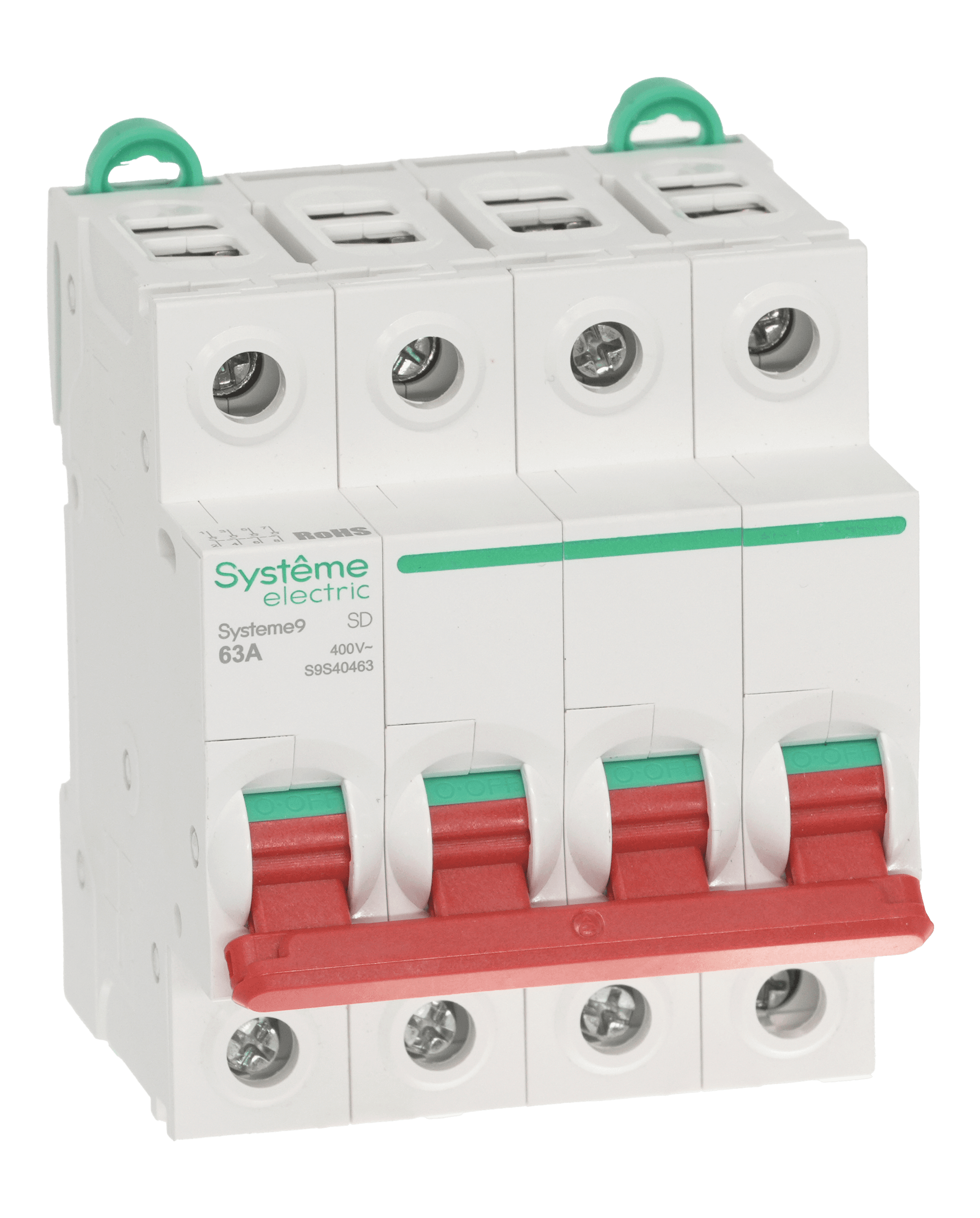 Выключатель нагрузки (ВН) 4P 63A 400В Systeme9