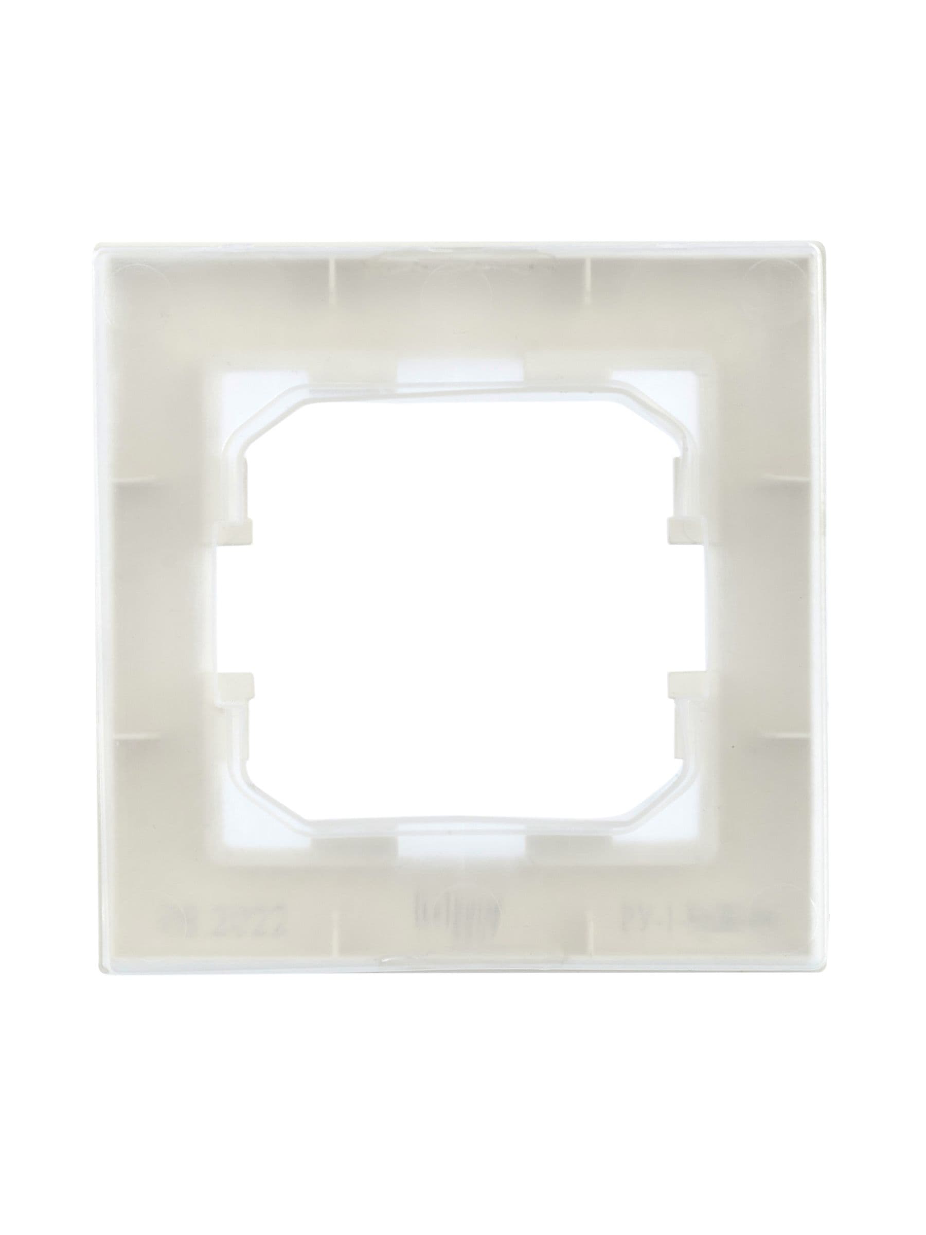BRITE Рамка 1-местная IP44 РУ-1-БрЖ-44 жемчуг