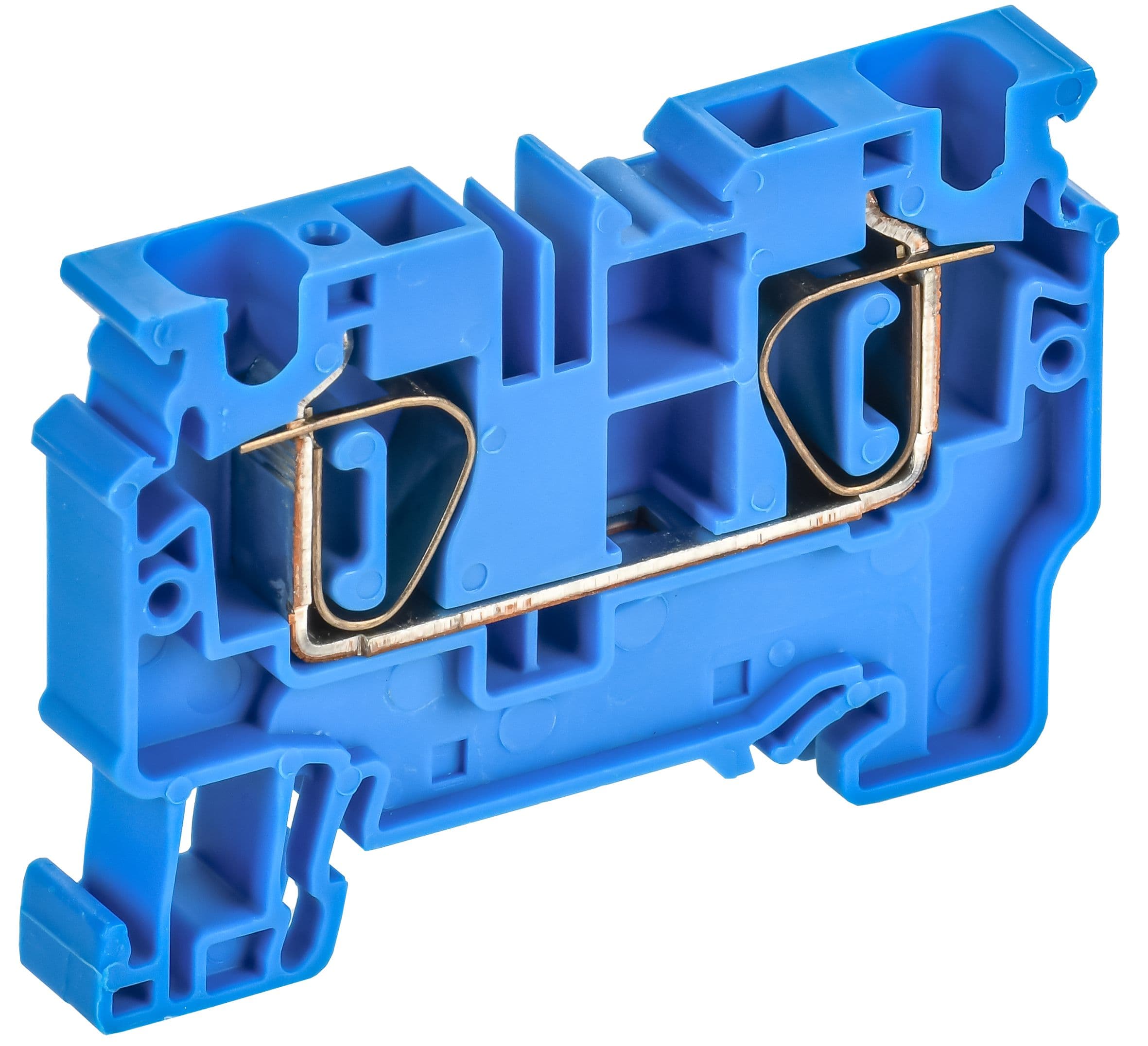 ARMAFIX Клемма пружинная CX6 BU 6мм2 проходная синяя IEK