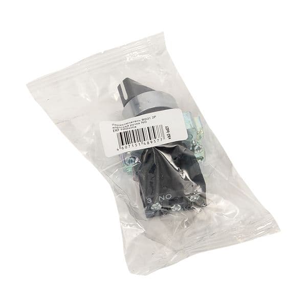 Переключатель BD21 2P короткая ручка NO