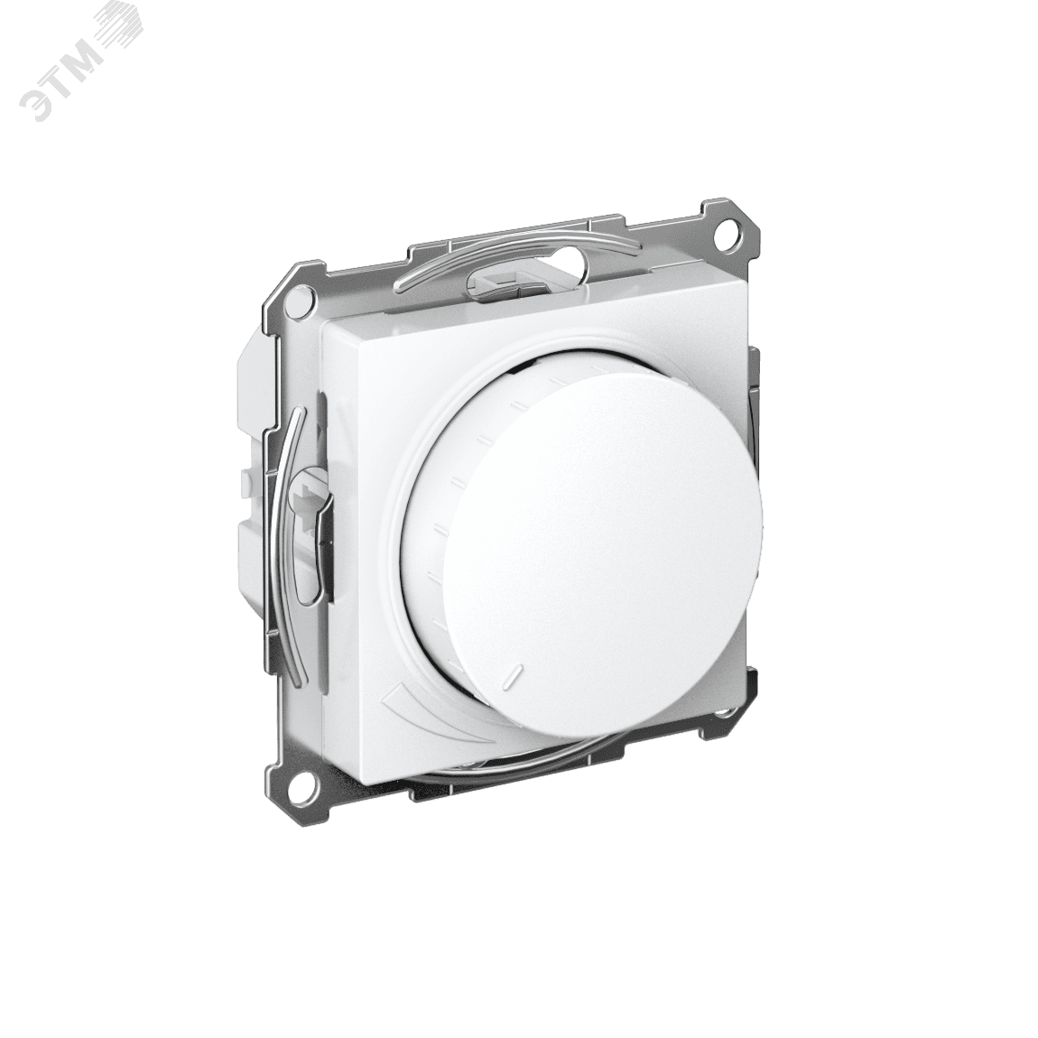 ATLASDESIGN СВЕТОРЕГУЛЯТОР (диммер) повор-нажим, LED, RC, 400Вт, мех., БЕЛЫЙ