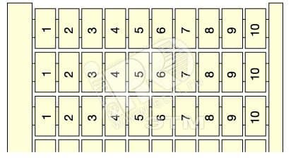 Маркировка вертикальная RC610 10х(41...50)