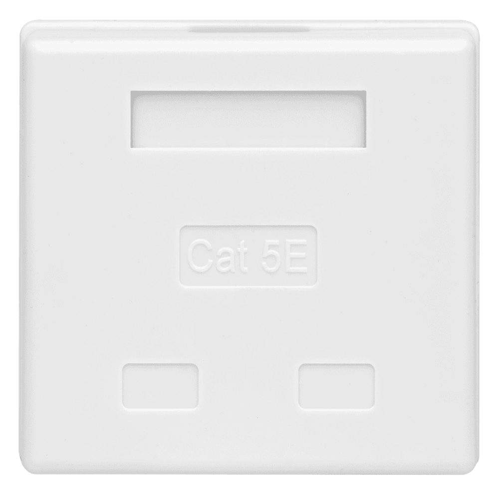 Компьютерная розетка 8P8C (RJ-45), UTP, Cat.5e, 2 порта