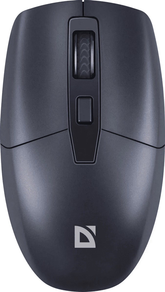 Мышь беспроводная оптическая Modern MB-985, 4D, 800-1600 dpi, бесшумная, черный