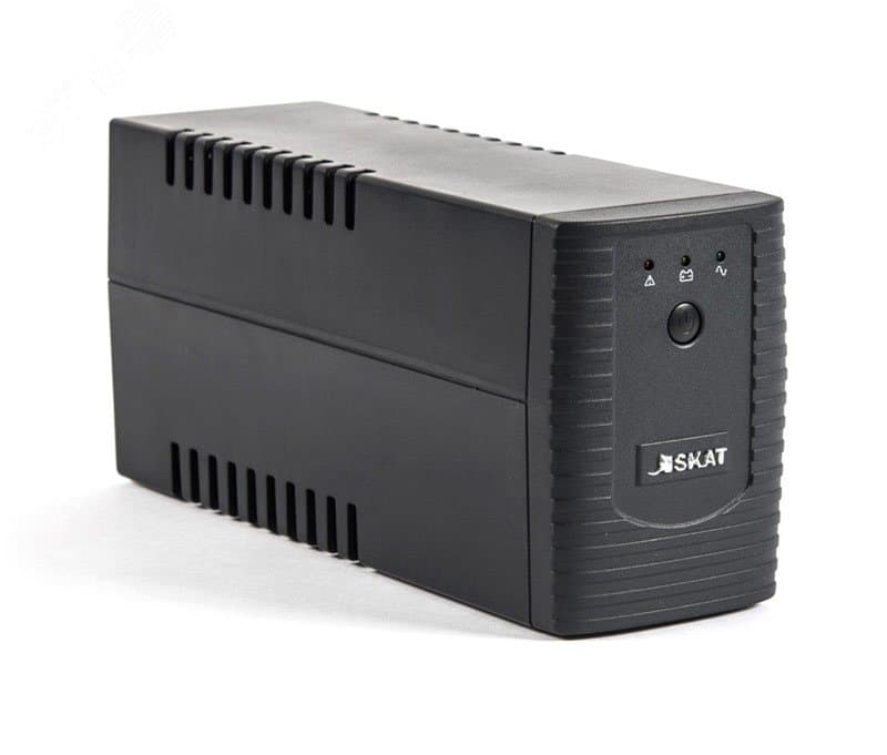 Источник бесперебойного питания Line-interactive SKAT-UPS 600 ВА/350 Вт 3 мин Tower 1хIEC 320 C13, 1хCEE 7/4