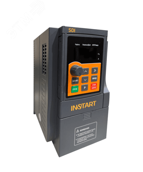 Преобразователь частоты SDI-G0.4-2B 0.4 кВт, 2.1А, 1Ф, 220В±15%, 50Гц/60Гц, IP20, с панелью управления