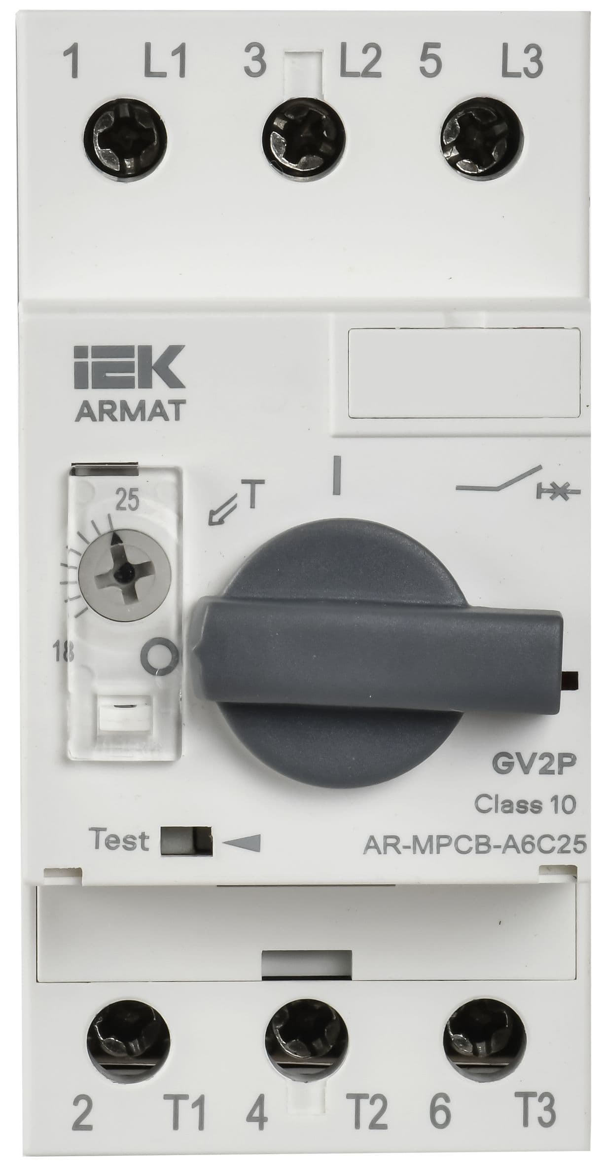 ARMAT Автоматический выключатель защиты двигателя A6 GV2P 18-25А