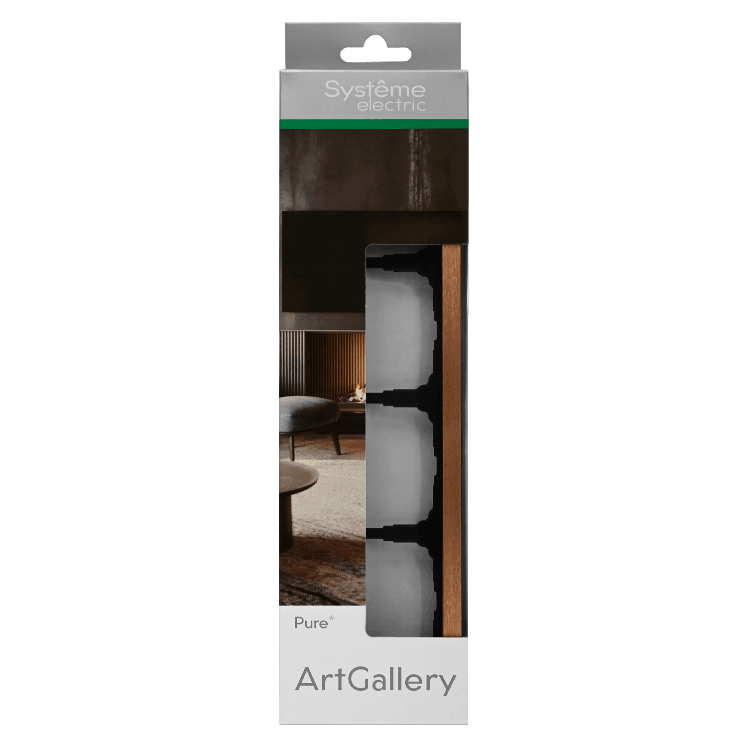ARTGALLERY PURE 4-постовая РАМКА, МЕТАЛЛ МЕДЬ