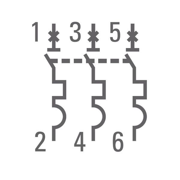 Выключатель автоматический 3P 40А (В) 4,5kA ВА 47-63 PROxima