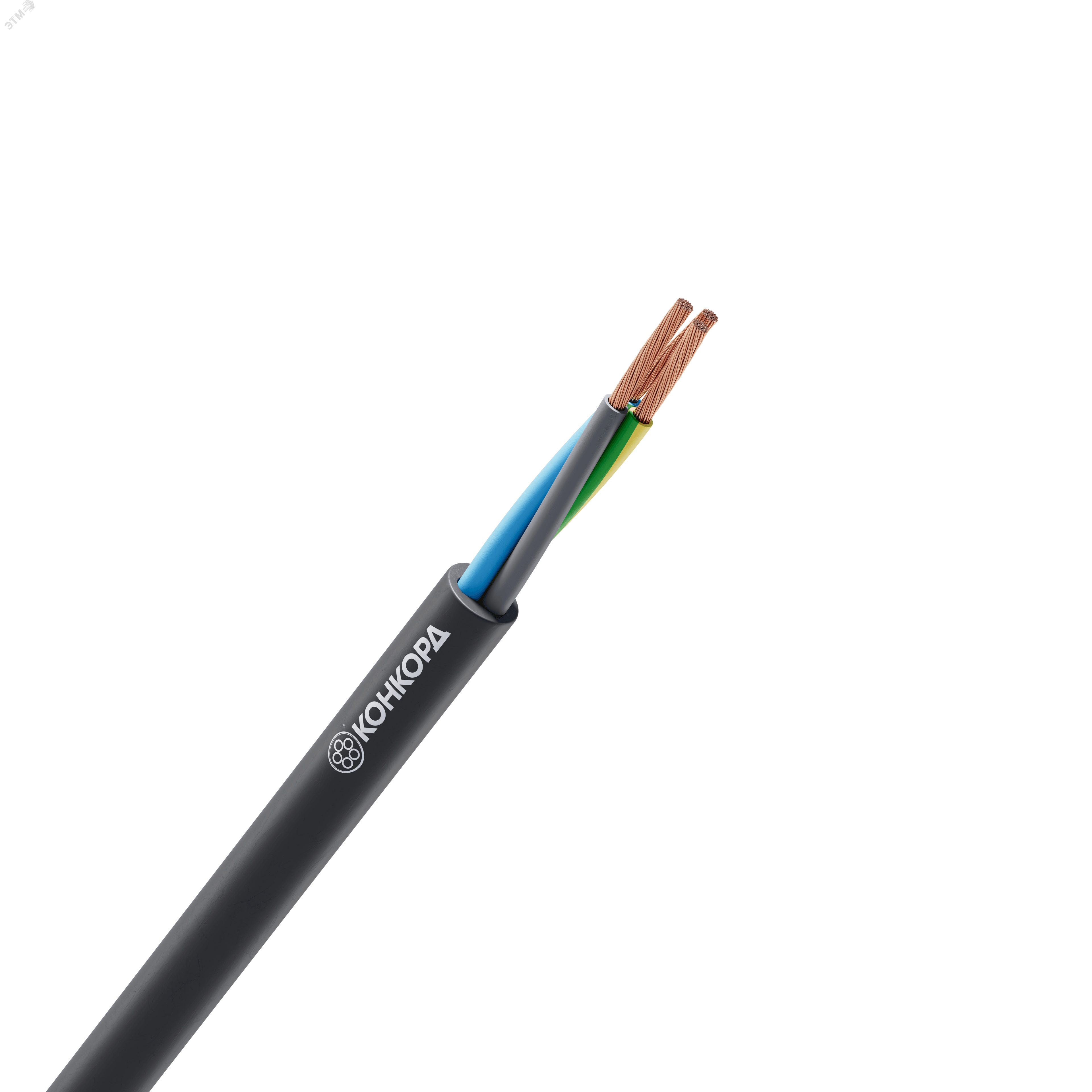 Кабель силовой КГВВнг(А)-LS 3х0,75(N,PE) 380/660-2 ТРТС