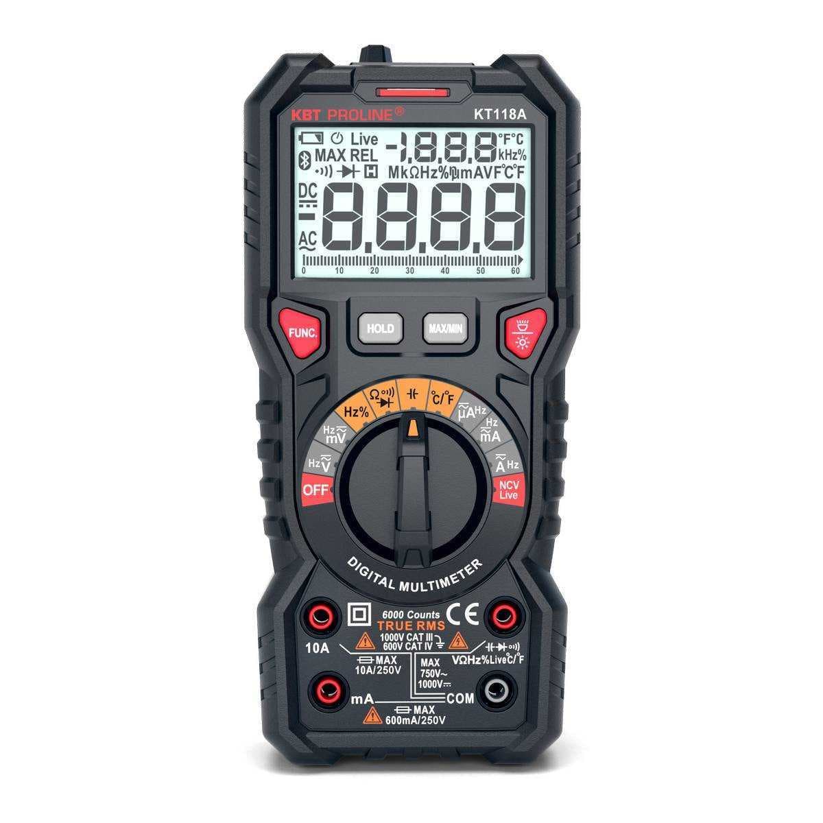 Мультиметр цифровой KT 118A серия PROLINE