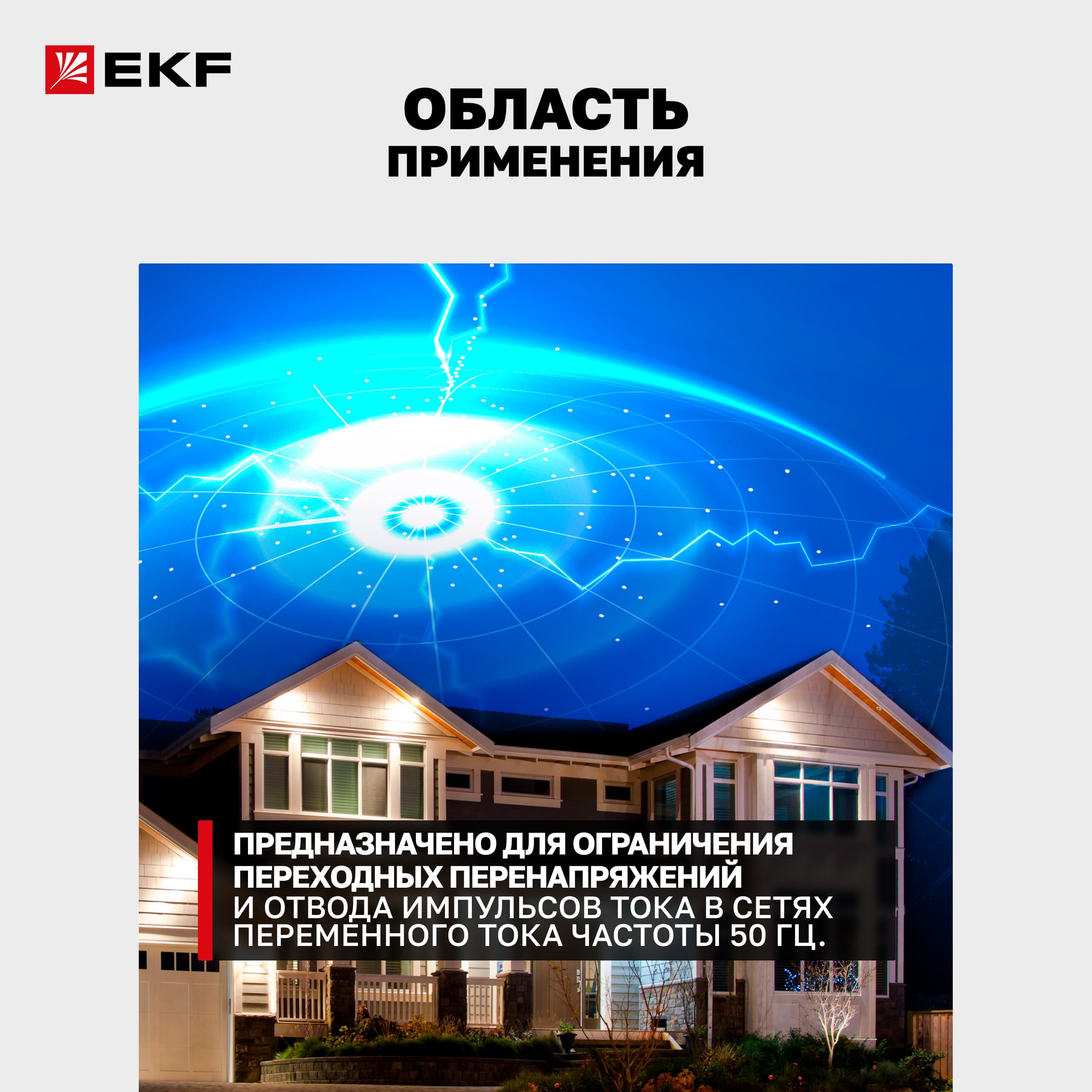 Ограничитель перенапряжений ОПВ-B 2P
