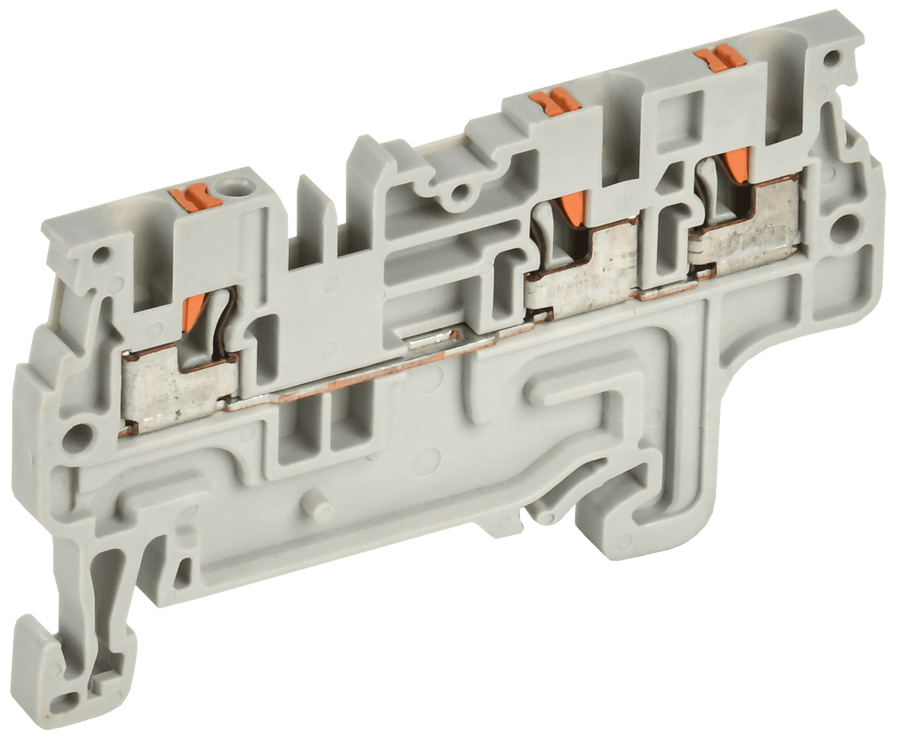 ARMAFIX Клемма пружинная Push-in CP-MC 3 вывода 1,5мм2 серая IEK
