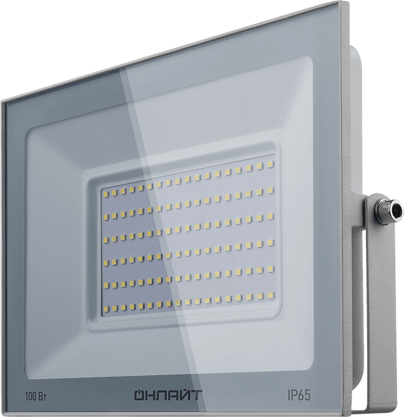 Прожектор светодиодный ДО-100w OFL-100-6K-WH-IP65-LED