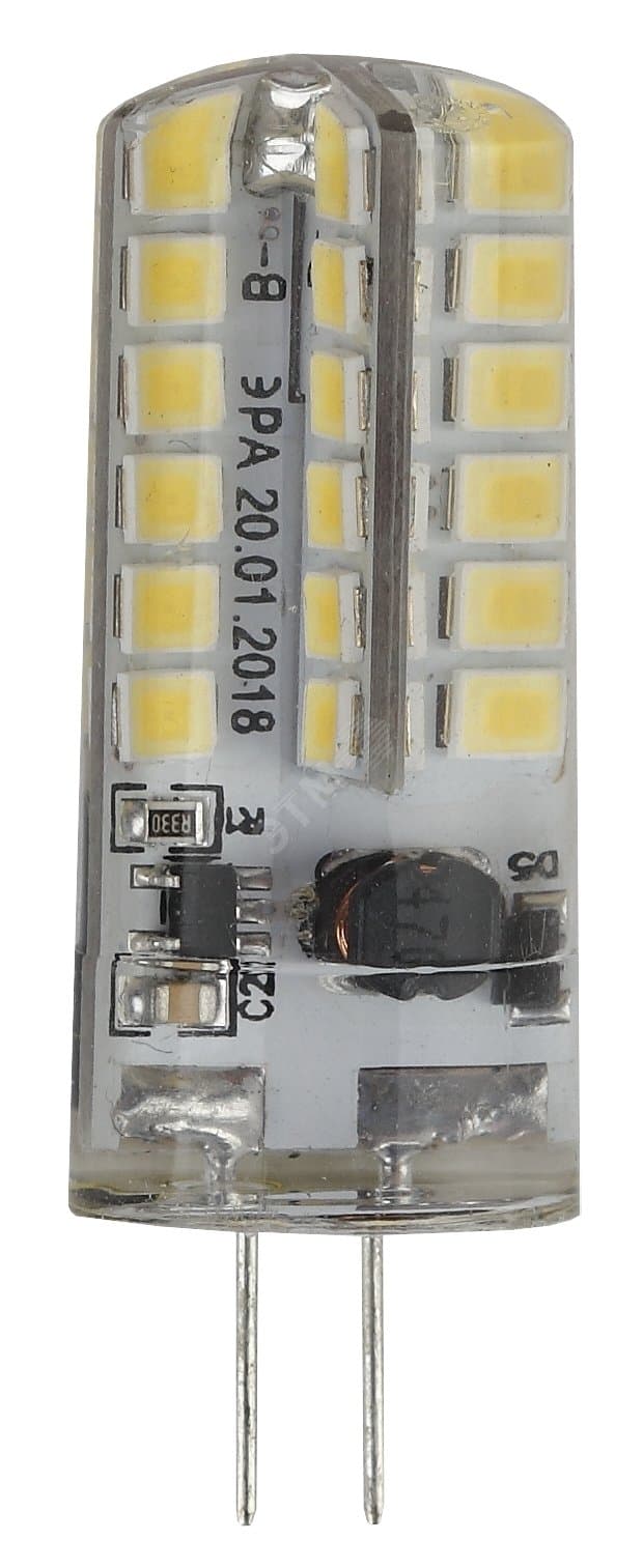 Лампа светодиодная LED 3,5 Вт 280Лм 4000К капсула нейтральный G4 12В LED JC-3,5W-12V-840-G4 Standart
