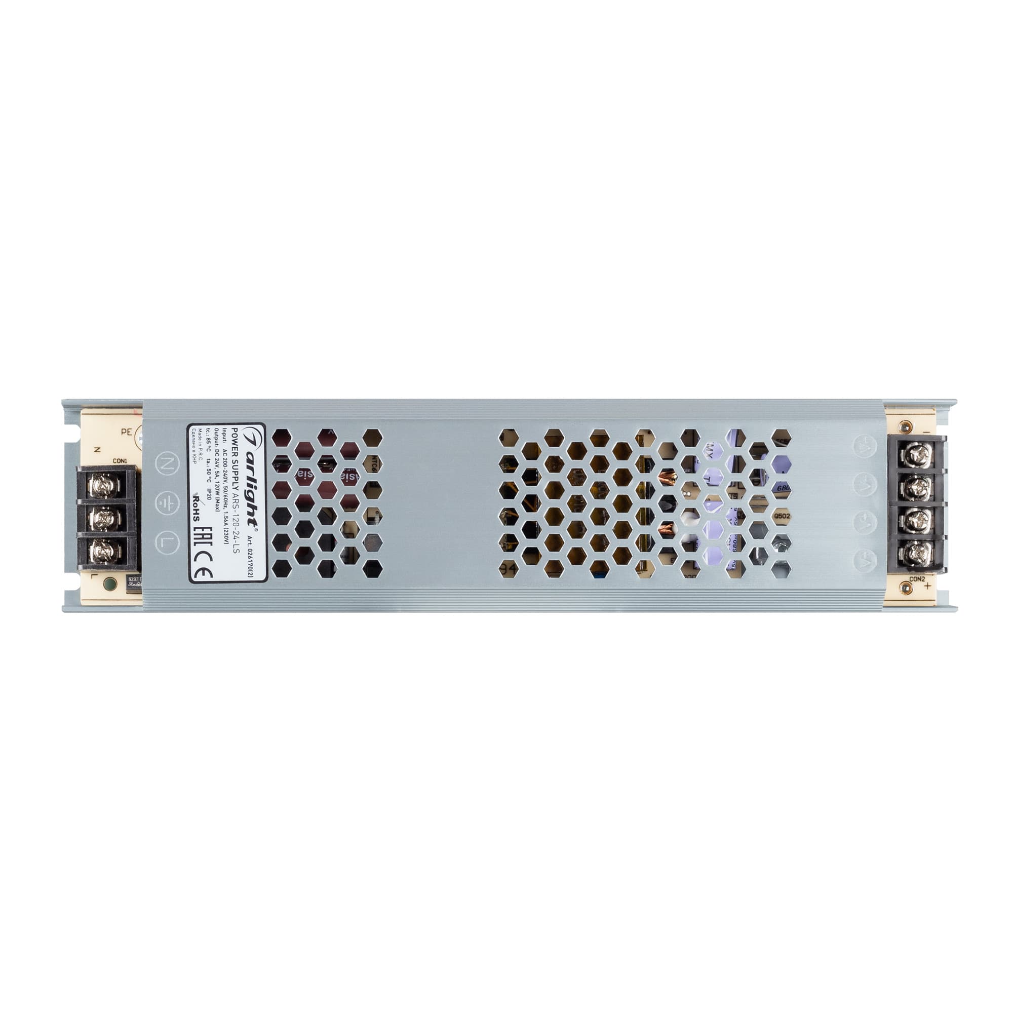 Блок питания ARV-DR150-24 (24V, 6.25A, 150W) ( IP20 DIN-рейка)