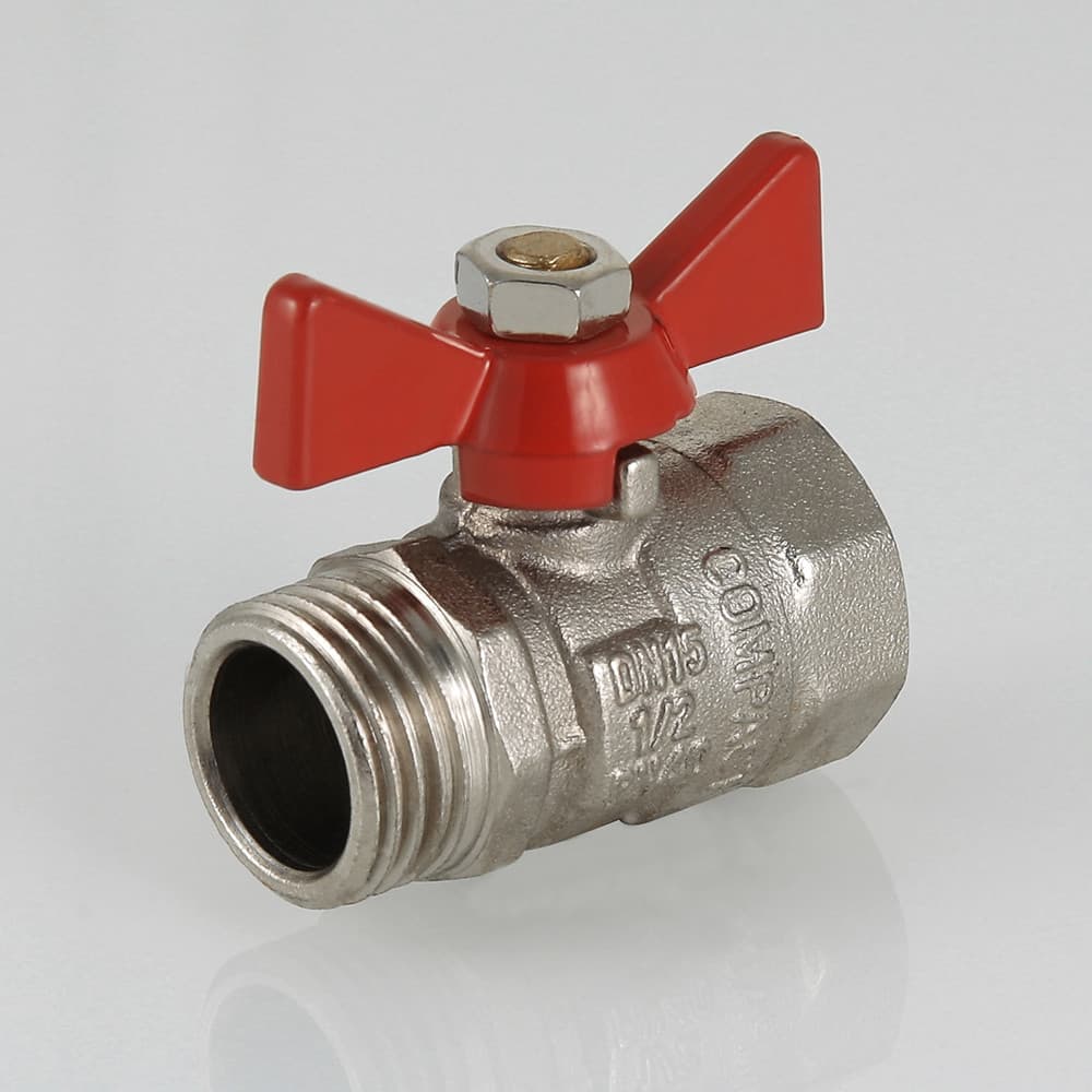 Кран шаровой 3/4' ВН ручка бабочка COMPACT