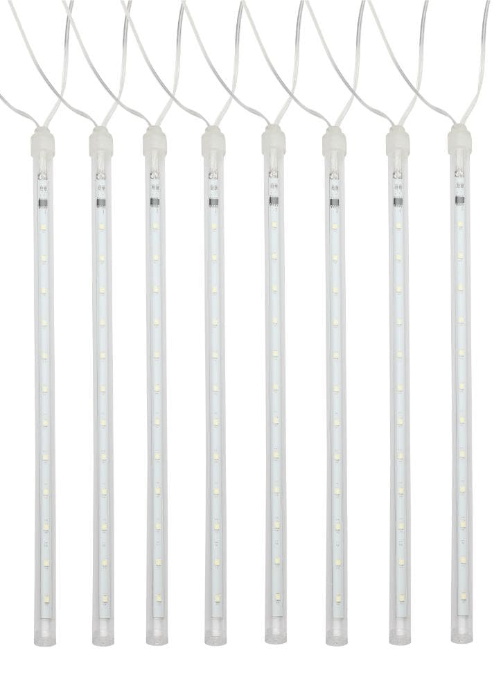 Гирлянда LED Сосульки 2,1м холодный свет, 7V, IP44 (трансформатор в комплекте)