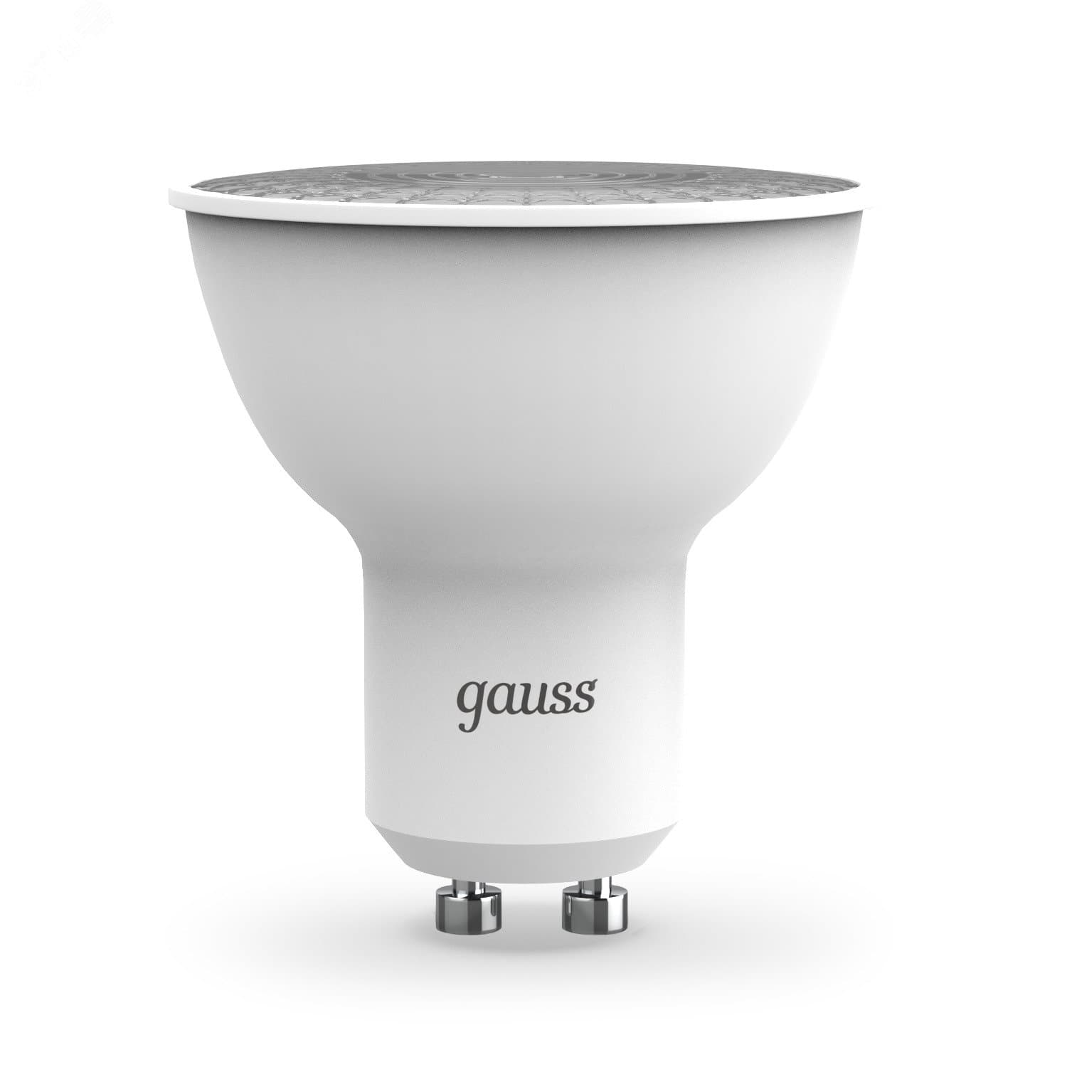 Лампа светодиодная LED 5 Вт 530 лм 4100К софит MR16 нейтральный GU10 AC 220В Black