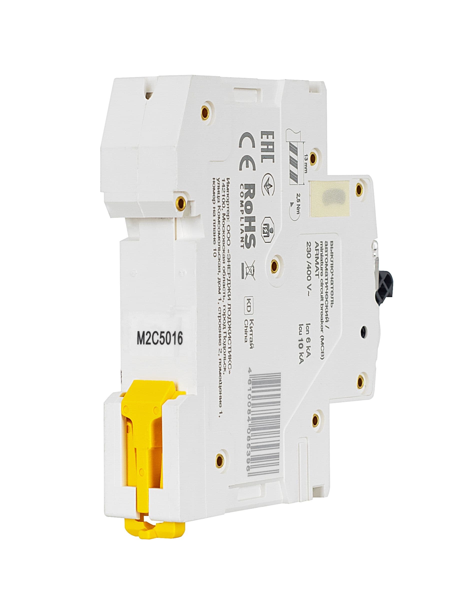 ARMAT Автоматический выключатель M06N 1P C 50А