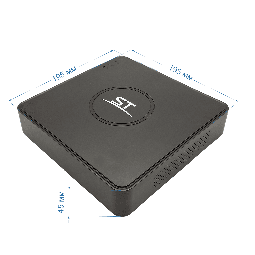 Видеорегистратор гибридный 8-канальный до 5МP 1 HDD