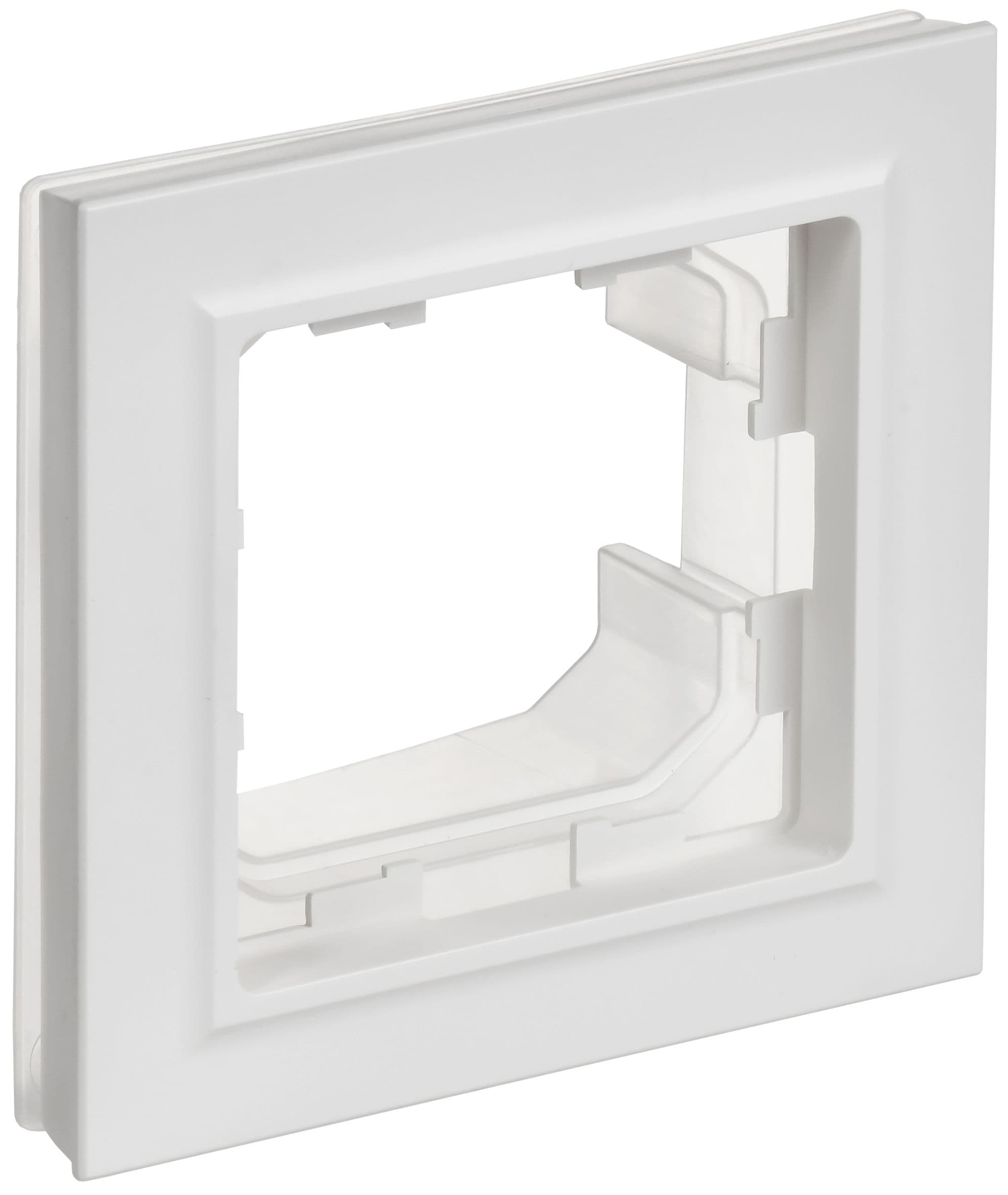 BRITE Рамка 1-местная IP44 РУ-1-БрАБ-44 арктический белый IEK
