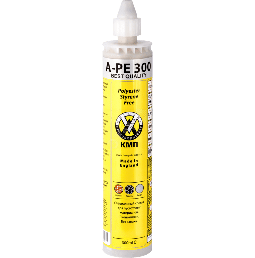Анкер химический КМП K-PESF 300ml Полиэстер