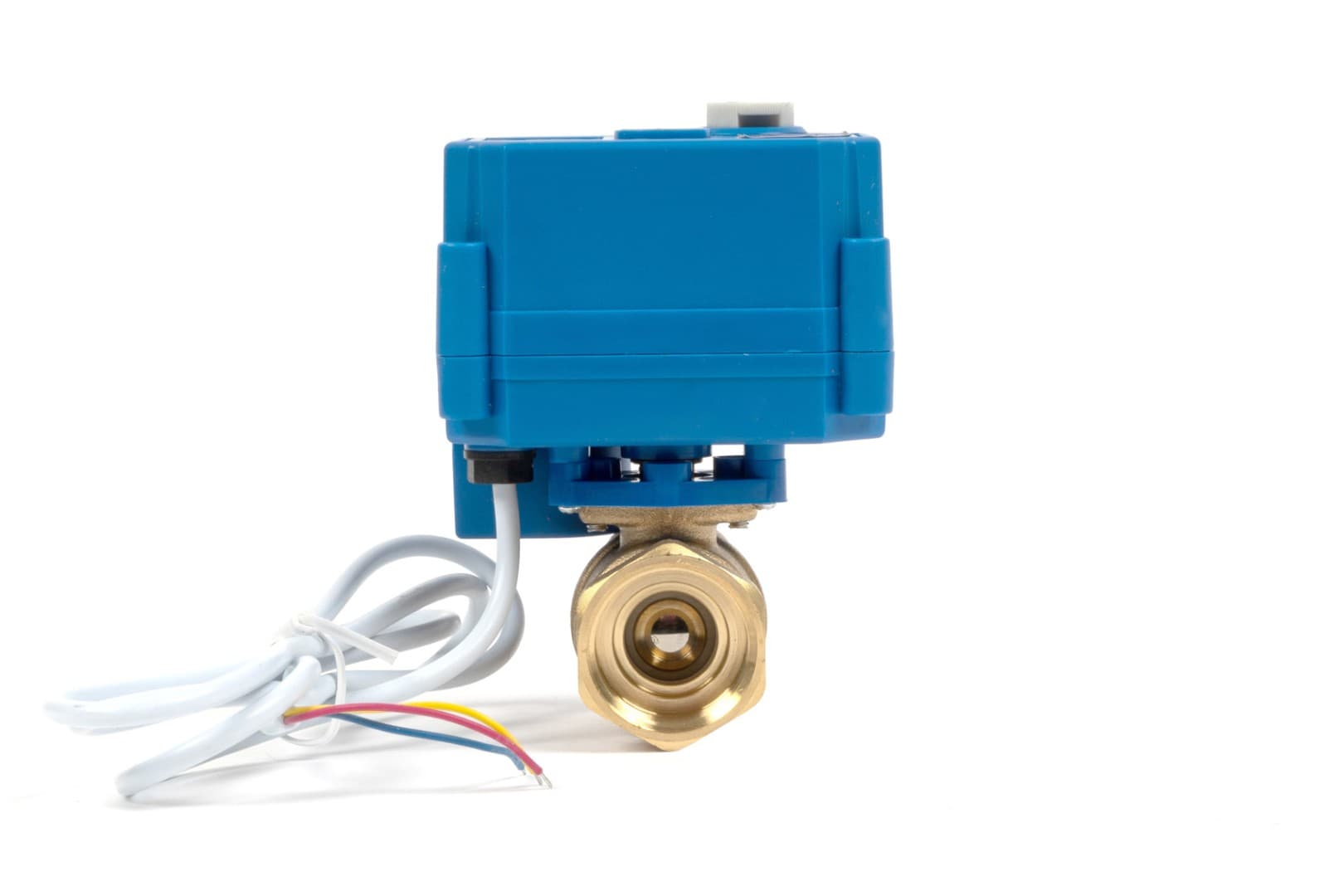Кран шаровый 3/4' с электроприводом 12V
