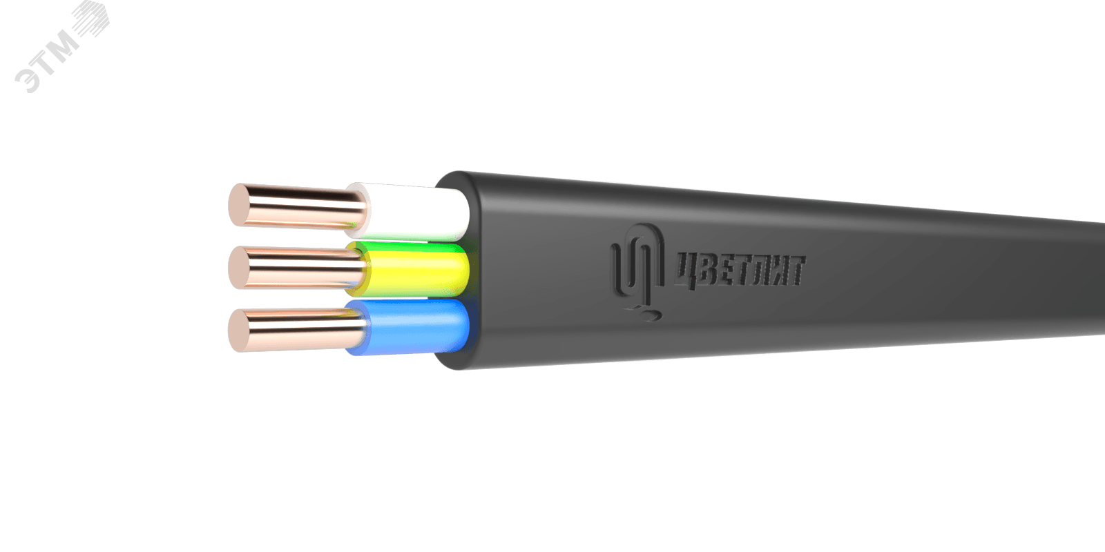 Кабель силовой ВВГ-Пнг(A)-LS 3х1,5ок(N,PE)-0,66 ТРТС