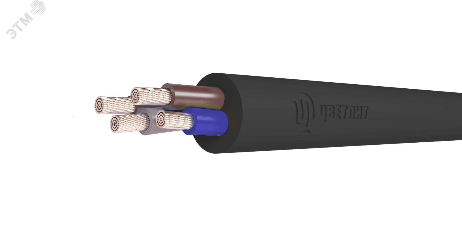 Кабель силовой КГТП-ХЛ 4х4(N)-380/660-исп2 ТРТС