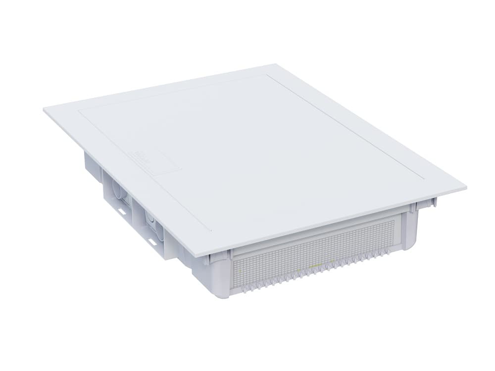 Щит  ЩРВ-п-24 белый с белой дверью IP40 OptiBox PRO