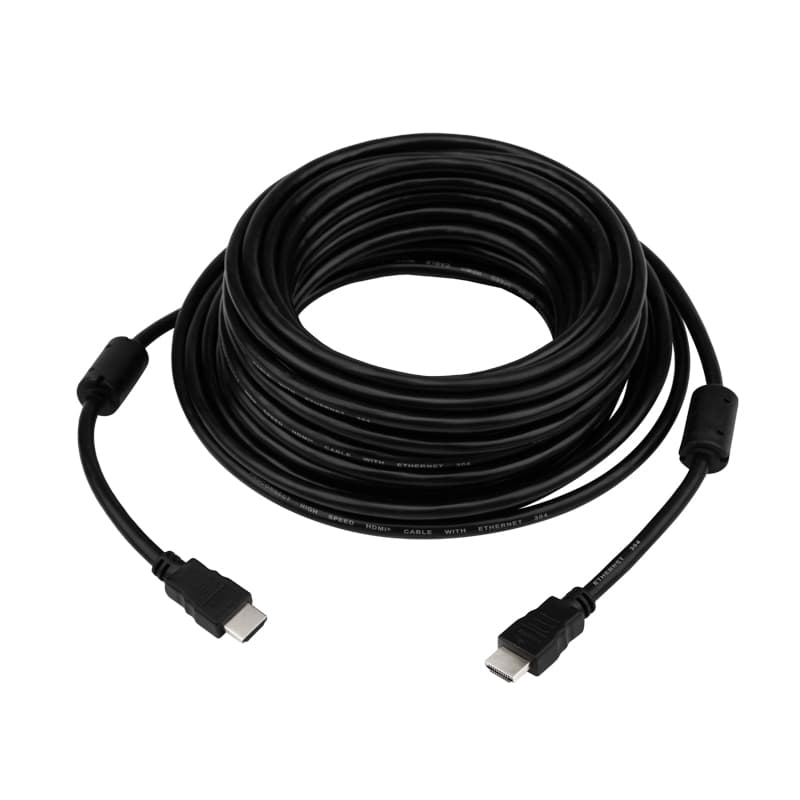 Кабель HDMI - HDMI 2.0, 15 м, Gold