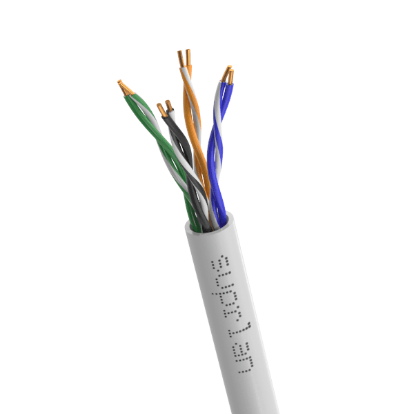 Витая пара U/UTP кат 5e 4x2xAWG24 Standart Cu PVC IN 50м