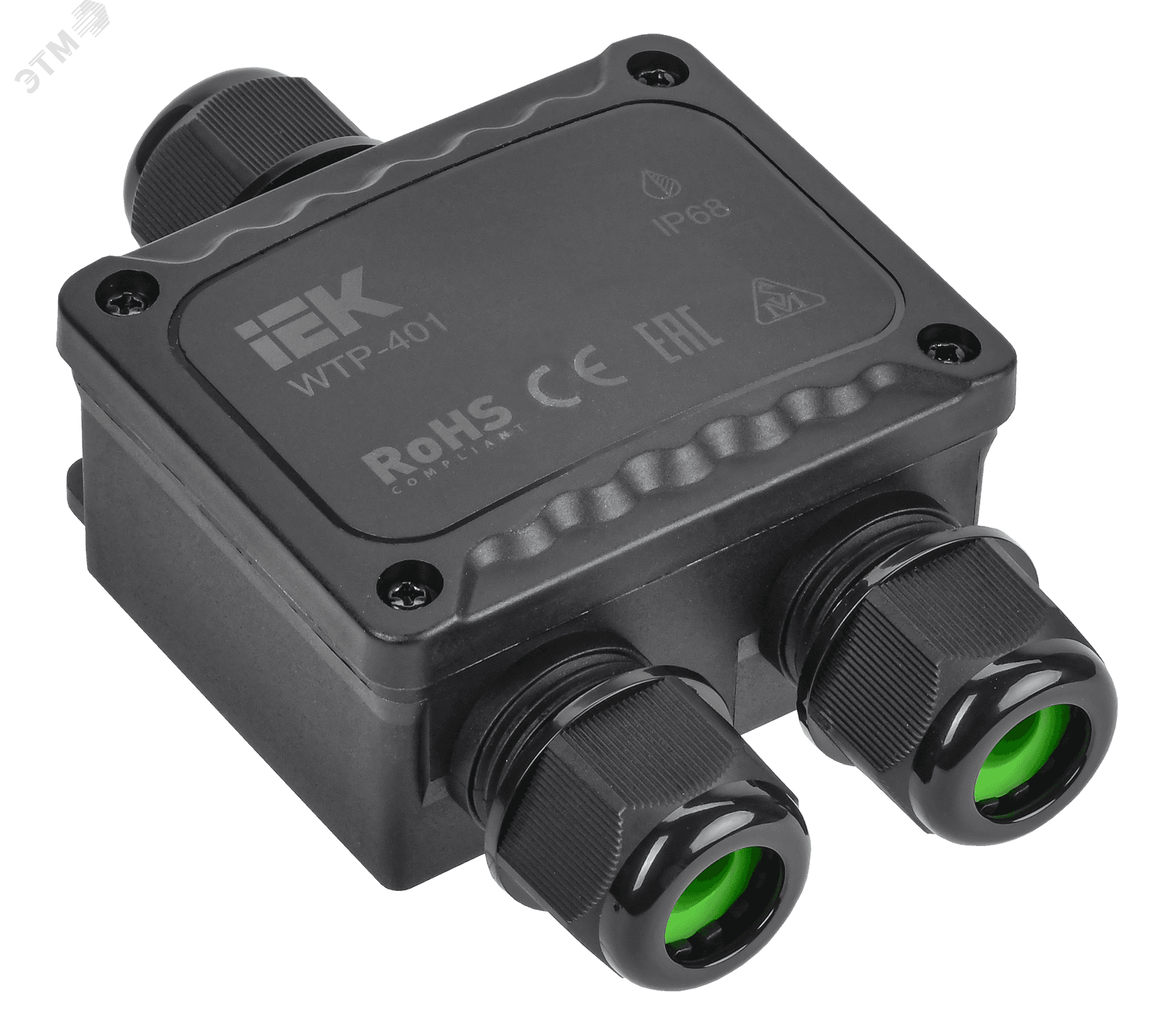 Коробка распред. герметичная WTP-401 3 ввода IP68