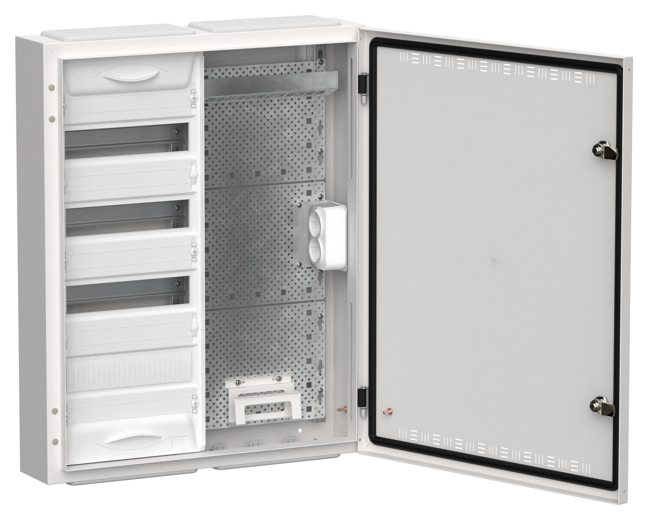 TITAN 5 Корпус комбинированный ЩРн-48 (2х48) белый IEK