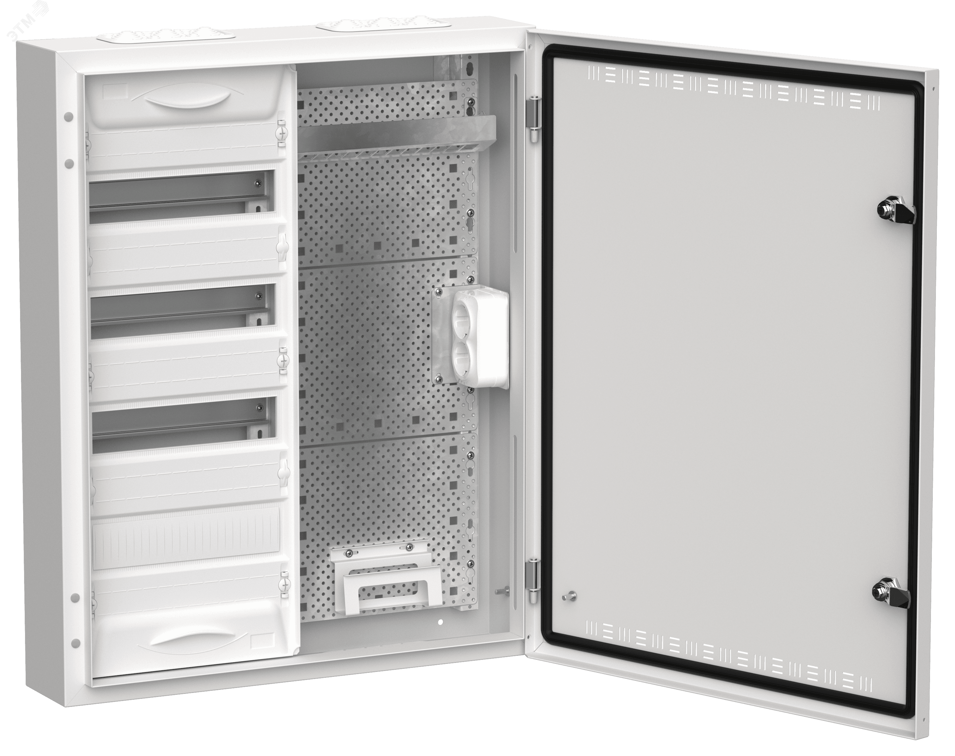 TITAN 5 Корпус комбинированный ЩРн-48 (2х48) белый IEK