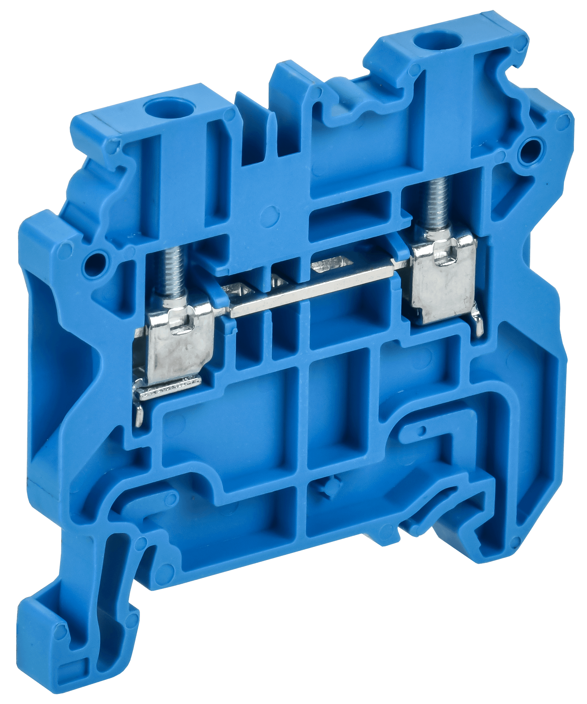 ARMAFIX Колодка клеммная CY2.5BU винтовая 2,5мм2 проходная синяя Ex IEK
