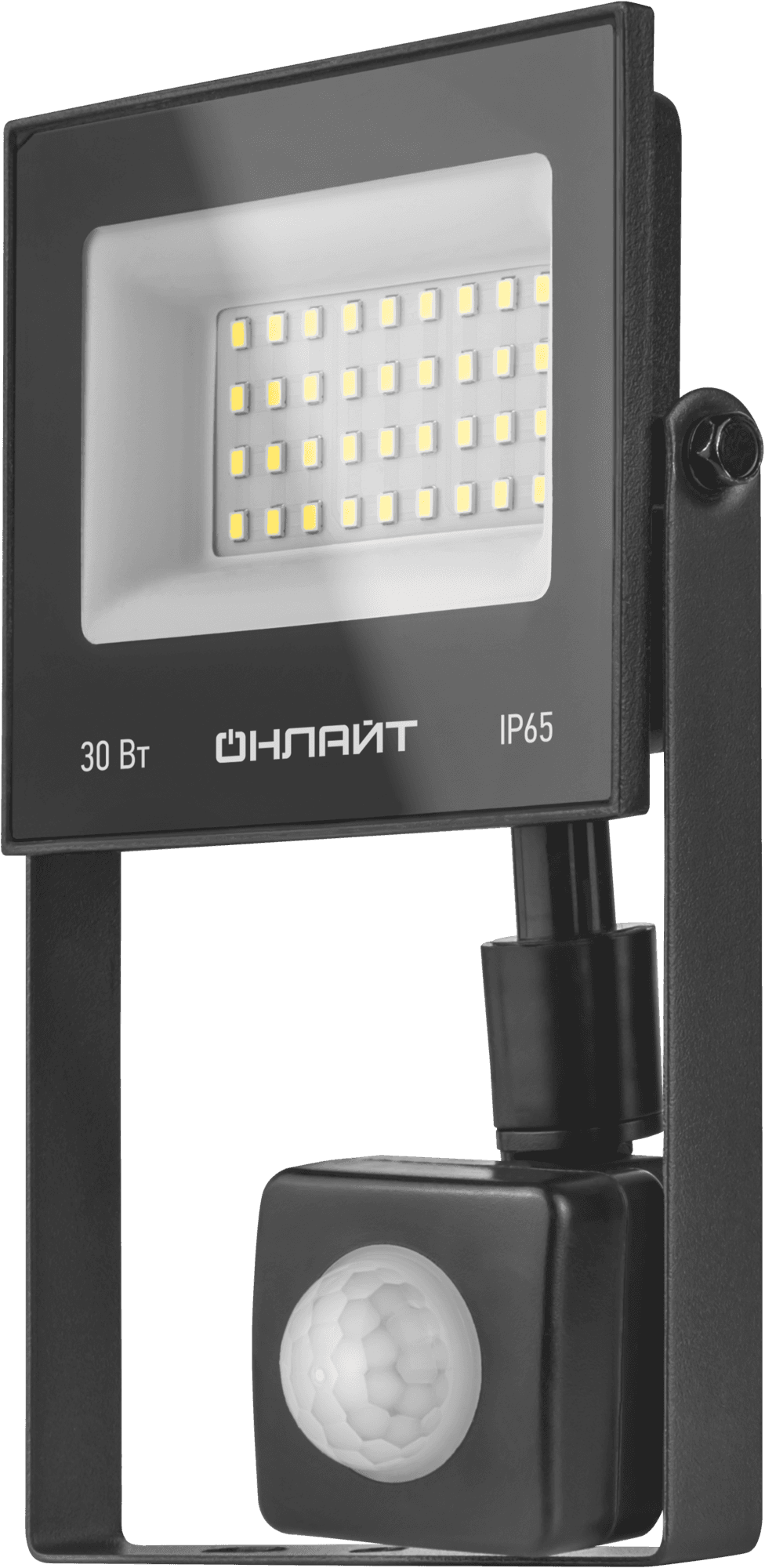 Прожектор светодиодный ДО-30w с ИК датчиком 6500К 2400Лм IP65