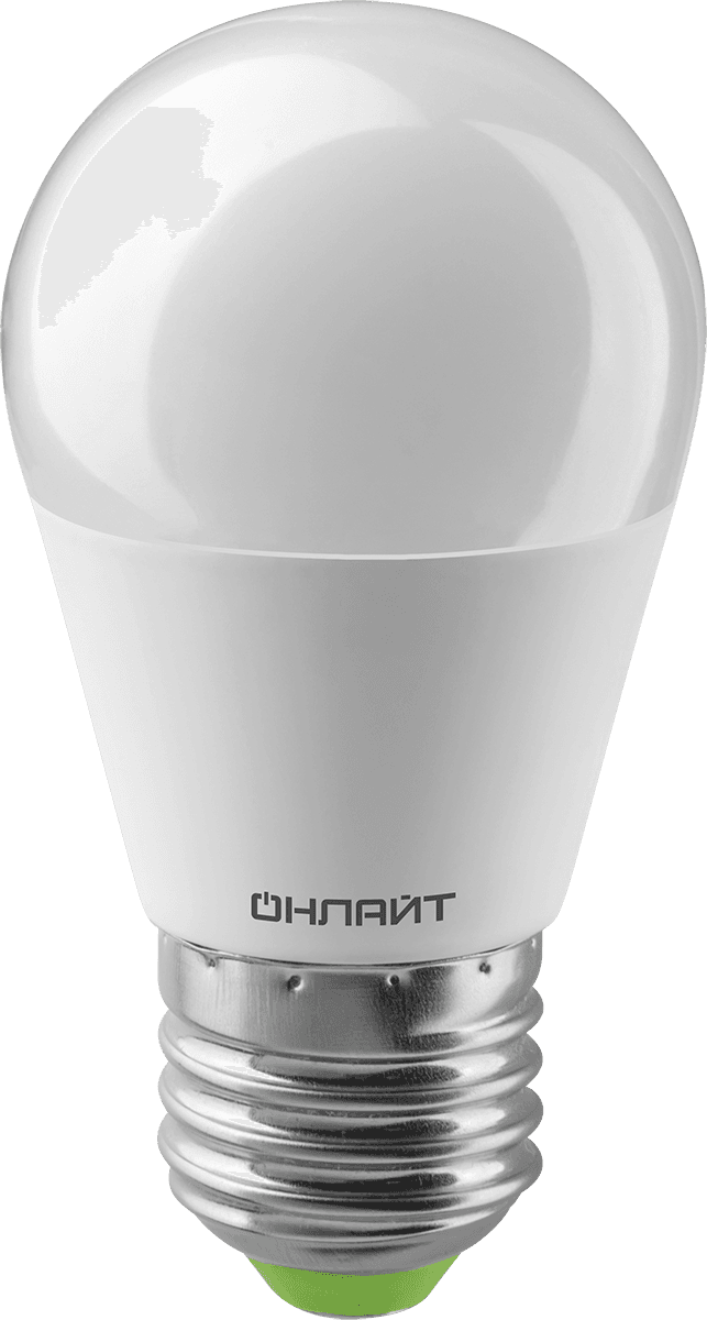 Лампа светодиодная 9 Вт OLL-G45-9-230-6.5K-E27-FR PRO 90-240В