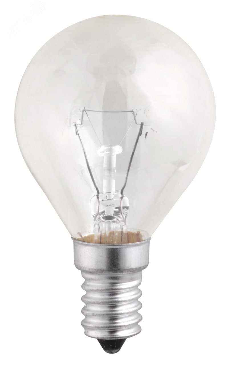 Лампа накаливания P45 240V 40 Вт E14 clear