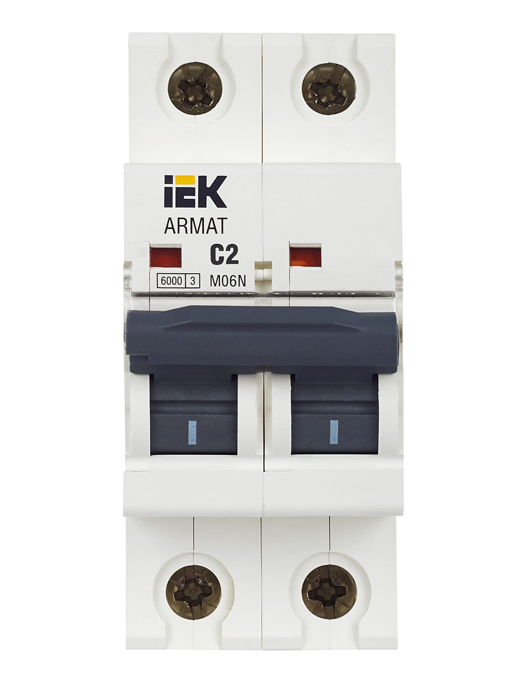 ARMAT Автоматический выключатель M06N 2P C 2А IEK
