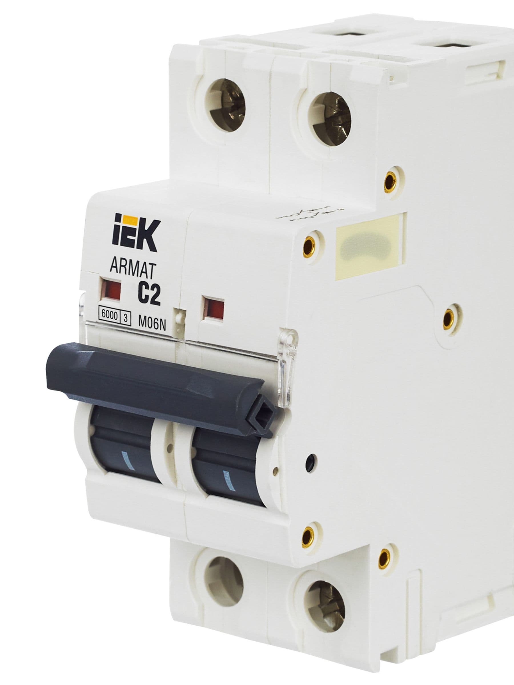 ARMAT Автоматический выключатель M06N 2P C 2А IEK